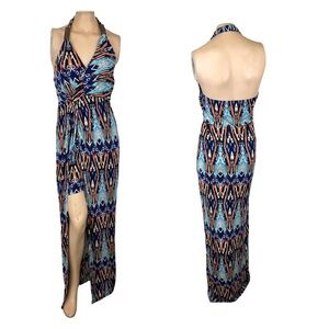 NWT - Boho Forever21 Summer High-Low Halter Dress